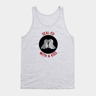 Sealed With A Kiss | Seal Pun Tank Top